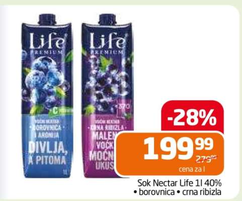 Sok Nectar Life 1l 40%