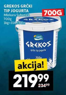GREKOS GRČKI TIP JOGURTA