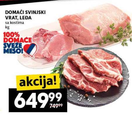 DOMAĆI SVINJSKI VRAT, LEDA