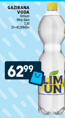 GAZIRANA VODA LIMUN