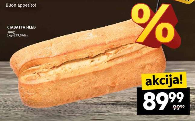 CIABATTA HLEB
