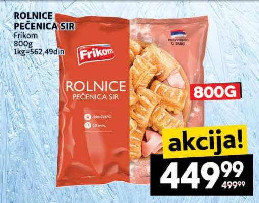 ROLNICE pečenica sir
