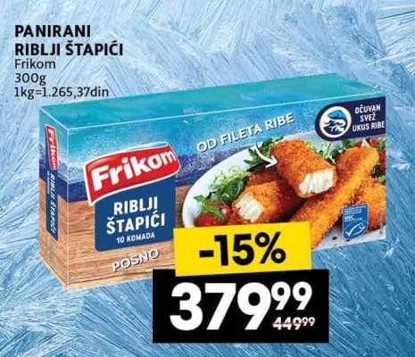 Panirani riblji štapići