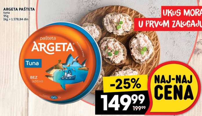 ARGETA PAŠTETA