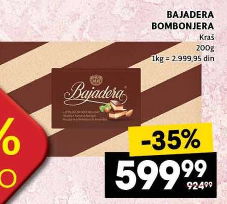 BAJADERA BOMBONJERA
