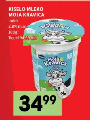 Kiselo mleko Moja kravica