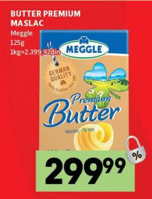 BUTTER PREMIUM MASLAC