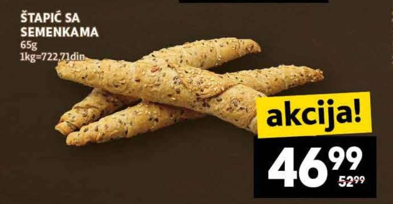 ŠTAPIĆ SA SEMENKAMA