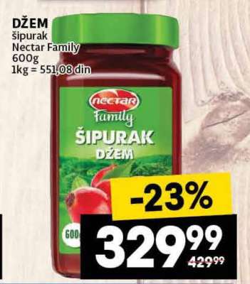 DŽEM šipurak Nectar Family