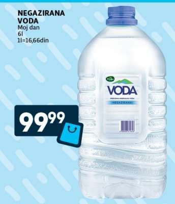NEGAZIRANA VODA