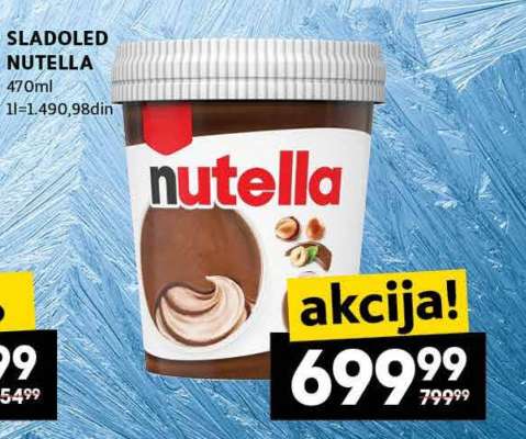 SLADOLED NUTELLA