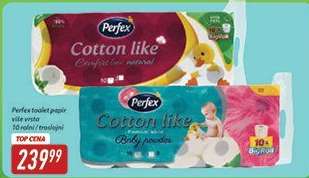 Perfex toilet paper