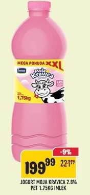 Jogurt Moja Kravica 2.8% PET