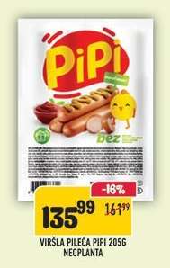 VIRŠLA PILEĆA PIPI 205G NEOPLANTA