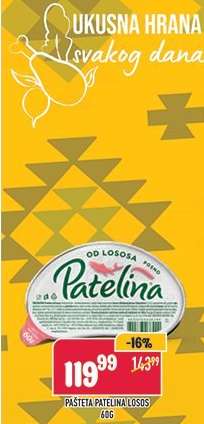 Pašteta Patéline Losos