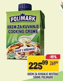Krem za kuvanje neutral 500ml Polimark