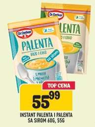 Instant Palenta i Palenta sa Sirom 60g, 55g