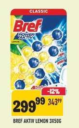 Bref Aktiv Lemon 3x50g