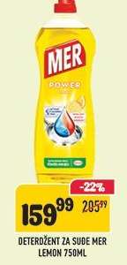 Deterdžent za suđe Mer Lemon 750ml