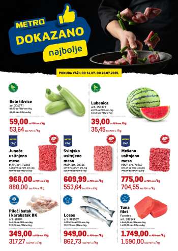 Metro katalog - 16.07.2025 - 20.07.2025.