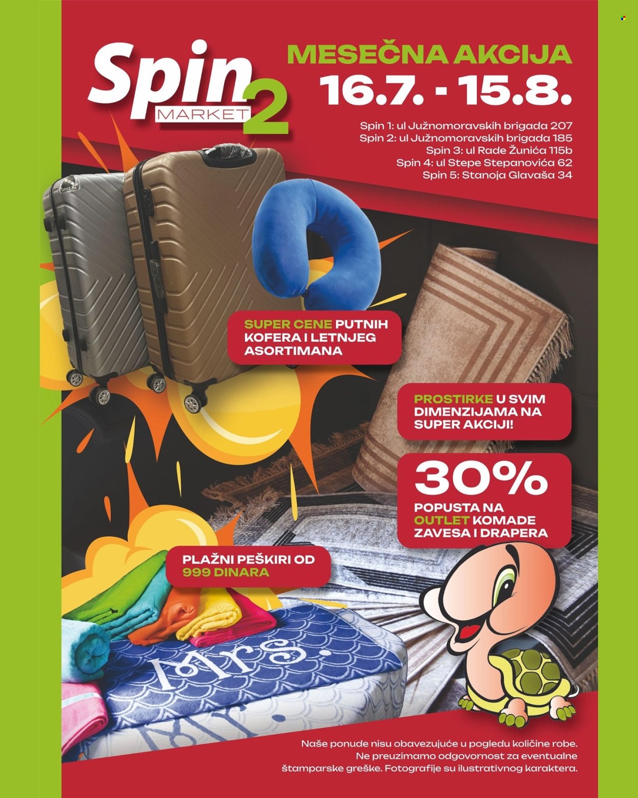 Spin Market katalog - 16.07.2025 - 15.08.2025. Stranica 1