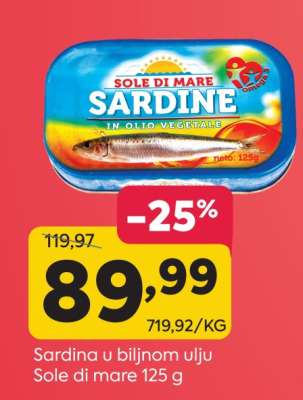 SARDINA U BILJNOM ULJU