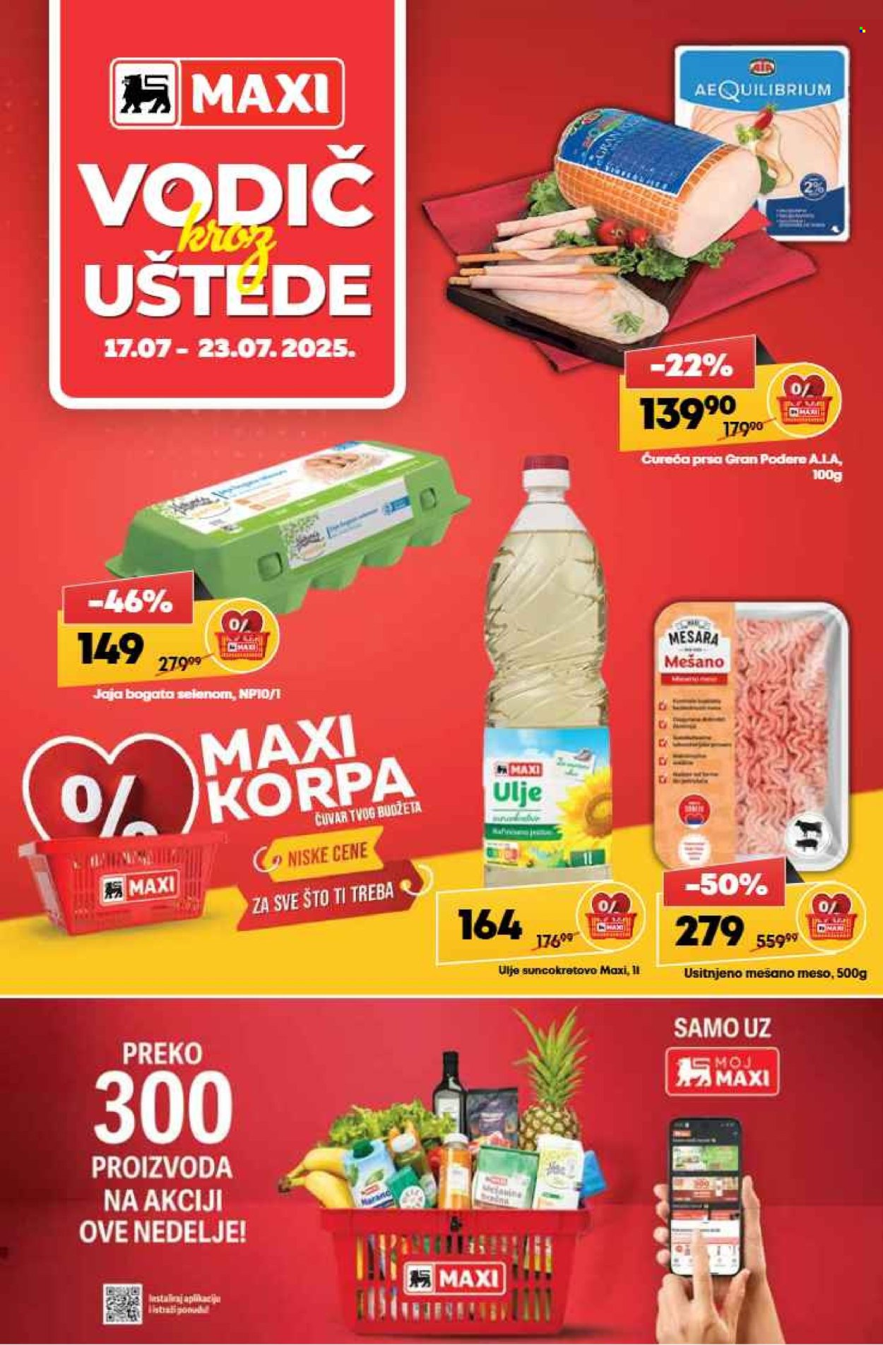 Maxi katalog - 17.07.2025 - 23.07.2025. Stranica 1