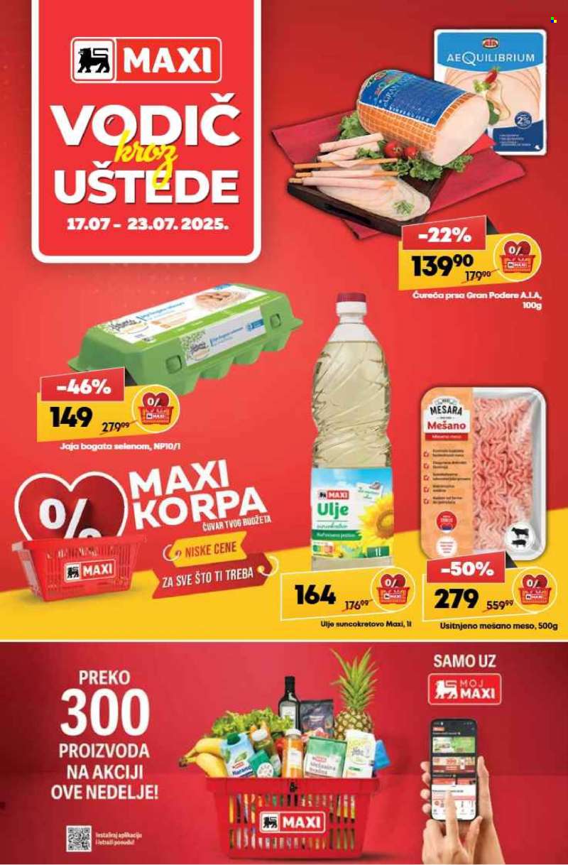 Maxi katalog - 17.07.2025 - 23.07.2025.