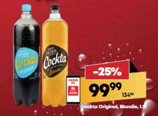 Cockta Original, Blondie, 1,5l