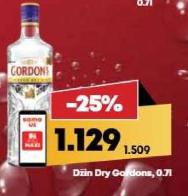 Džin Dry Gordons, 0,7l
