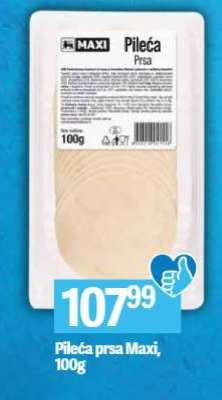 Pileća prsa Maxi, 100g
