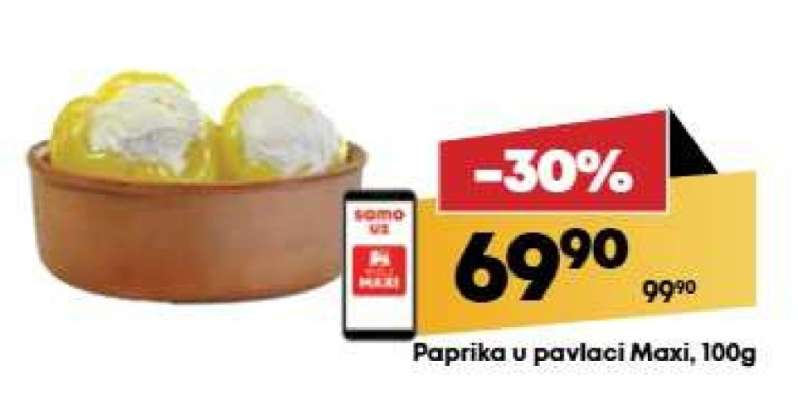 Paprika u pavlaci Maxi