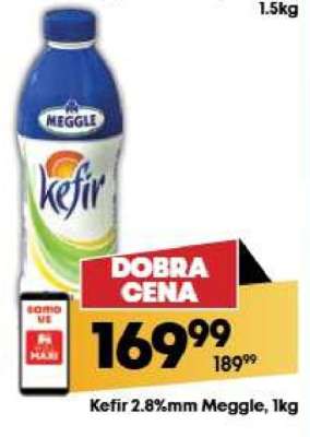 Kefir 2.8%mm Meggle 1kg