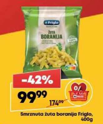 Smrznuta žuta boranija Friglo