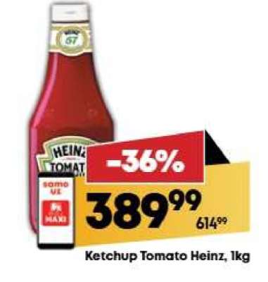 Ketchup Tomato Heinz , 1kg