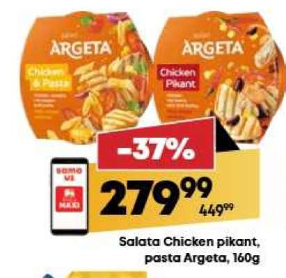 Salata chicken pikant, pasta Argeta, 160g