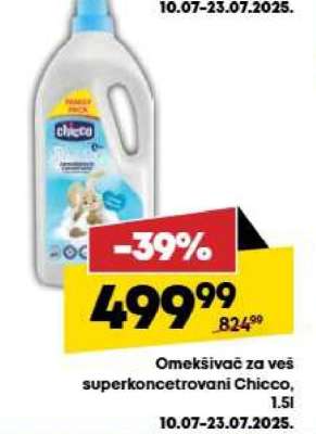 Omekšivač za veš superkoncetrovani Chicco, 1.5l