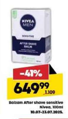 Balzam After shave sensitive Nivea 100ml