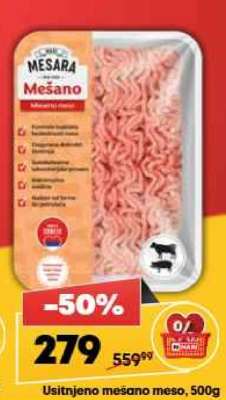 Usitnjeno mešano meso, 500g