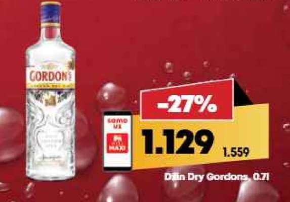 Džin Dry Gordons, 0,7l