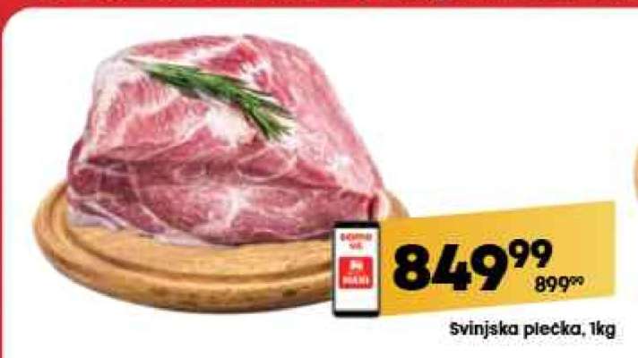 Svinjska plećka 1kg