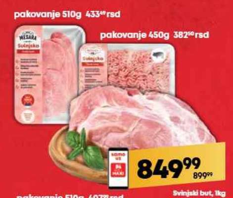 Svinjski but 1kg