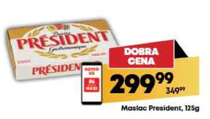 Maslac President 125g