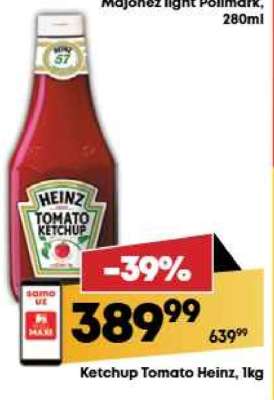 Ketchup Tomato Heinz , 1kg