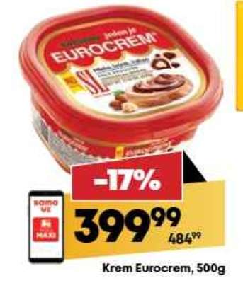 Krem Eurocrem 500g
