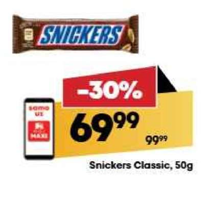 Snickers Classic 50g