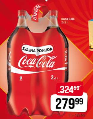 Coca Cola, 2x2l