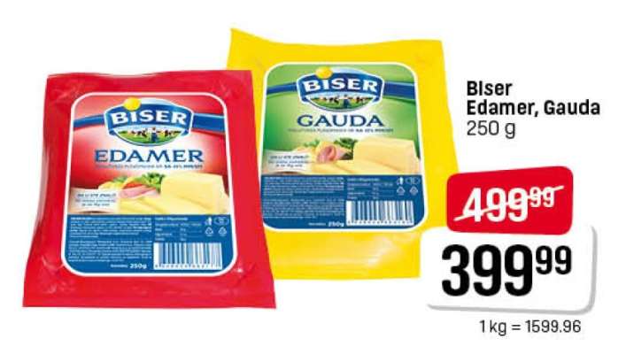 Biser Edamer/ Gauda