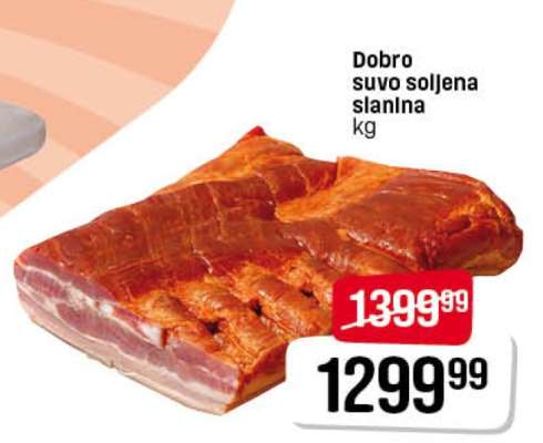Dobro suvo soljena slanina