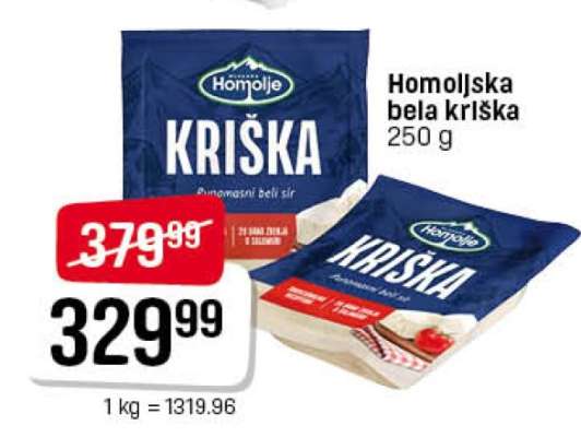 Homoljska bela kriška